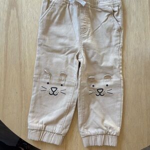 Joe Fresh Beige Bunny pants NWT